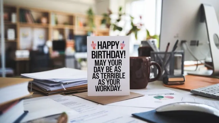 Funny Things to Write in Your Boss Birthday Card