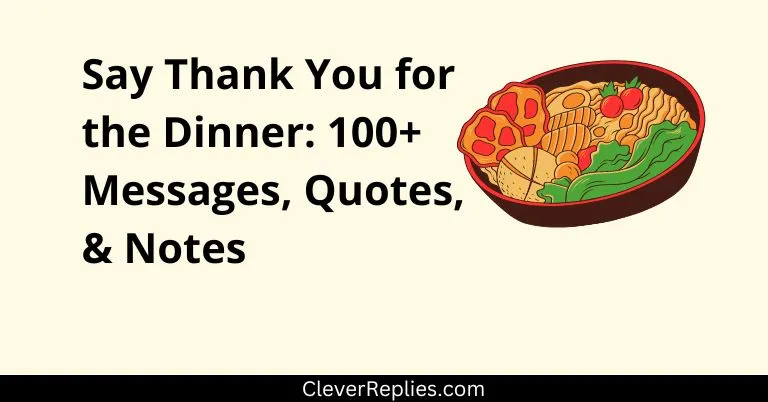 100+ Thank You Messages for the Delicious Dinner Party