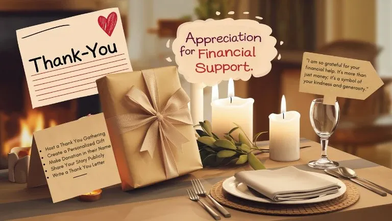 5 Ways to Show Your Appreciation for Financial Support