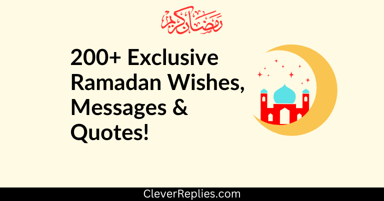 200+ Exclusive Ramadan Greetings, Messages & Quotes for All (2025)